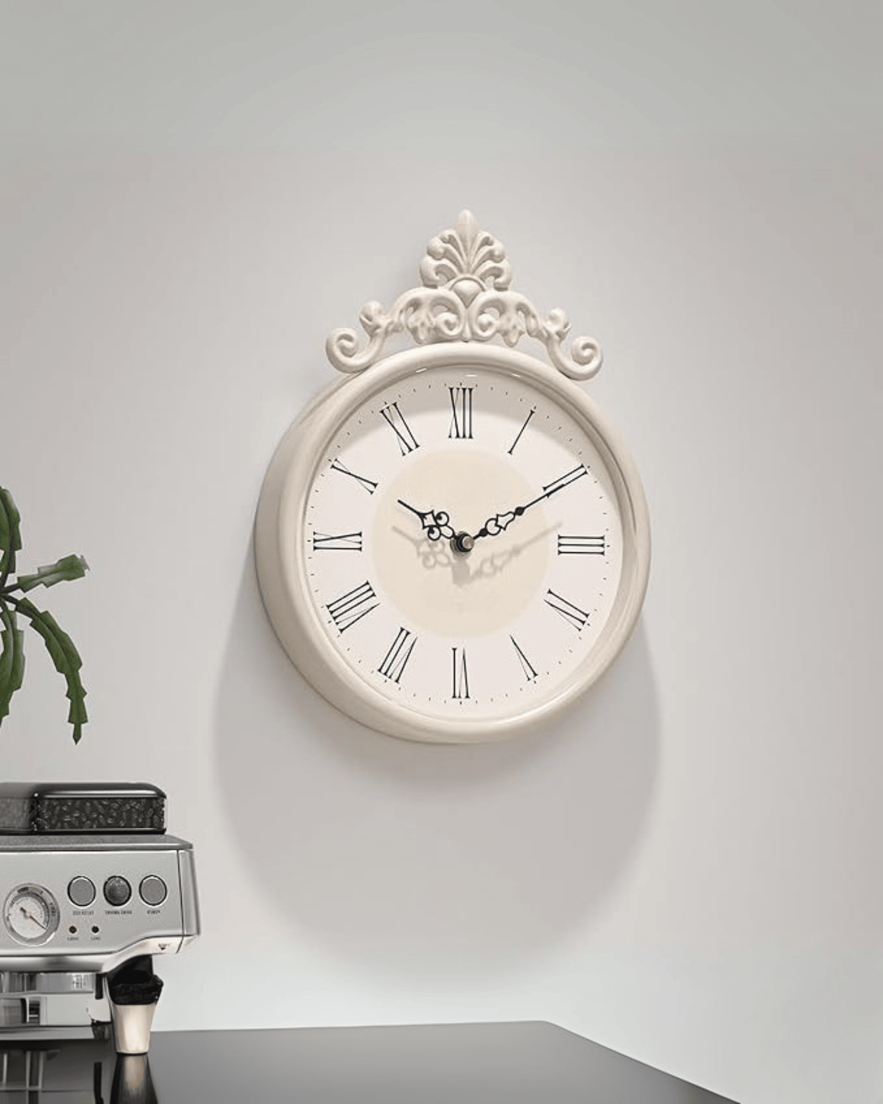 Handcrafted Retro Wall Clock Roman Numerals Decorative Clocks